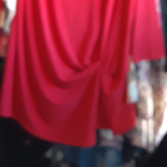 CLARA SUN WOO RED TOP - Picture 2 of 3